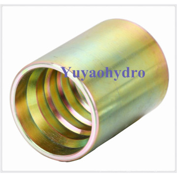 Steel Crimp Ferrule for Hose SAE 100 R1AT No Skiv